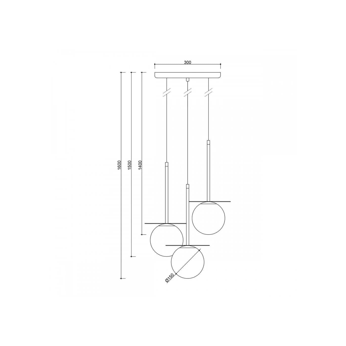 Lampa Wisząca Borra B Czarny BRB322P3 Ummo Lampa Wisząca Borra B Czarny BRB322P3 Ummo