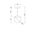 Lampa Wisząca Kuul F Biały KLF111P0 Ummo Lampa Wisząca Kuul F Biały KLF111P0 Ummo