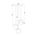 Lampa Wisząca KUUL F3 Biały KLF311P3 Ummo Lampa Wisząca KUUL F3 Biały KLF311P3 Ummo