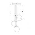 Lampa Wisząca KUUL G3 Czarny KLG322P3 Ummo Lampa Wisząca KUUL G3 Czarny KLG322P3 Ummo