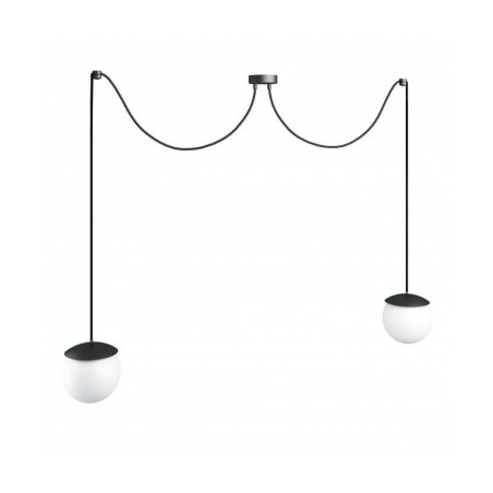 Lampa Wisząca KUUL F2 Czarny KLF222P2 Ummo
