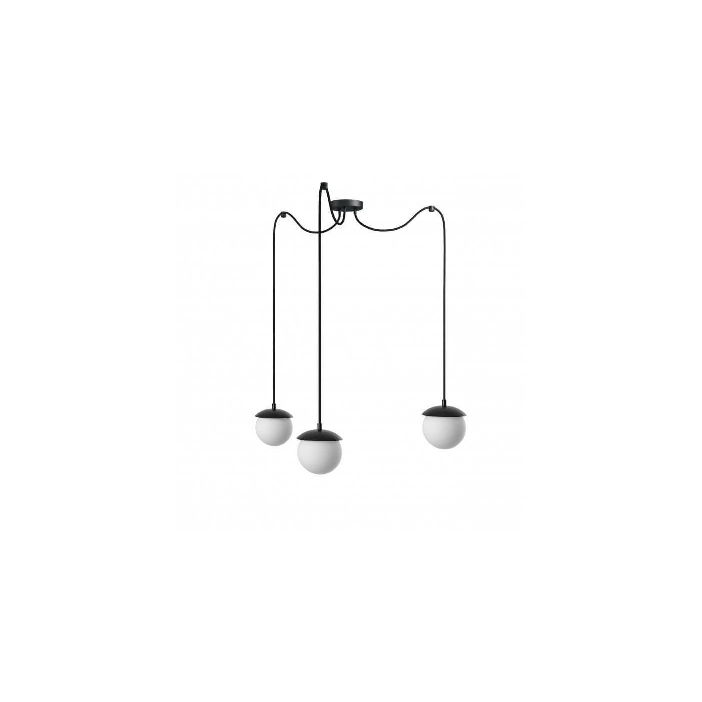 Lampa Wisząca KUUL F3 Czarny KLF322P2 Ummo Lampa Wisząca KUUL F3 Czarny KLF322P2 Ummo