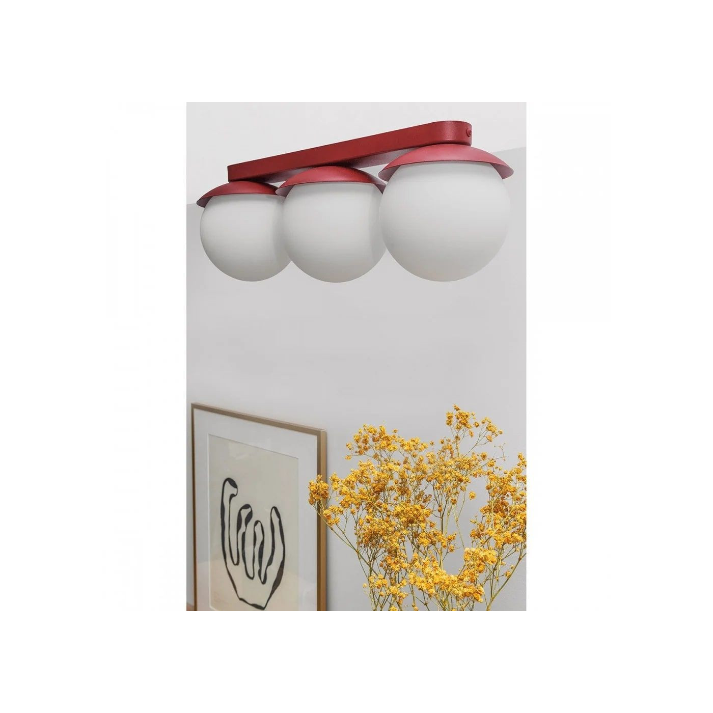 Plafon Kuul B Czerwony KLB34000 Ummo Plafon Kuul B Czerwony KLB34000 Ummo