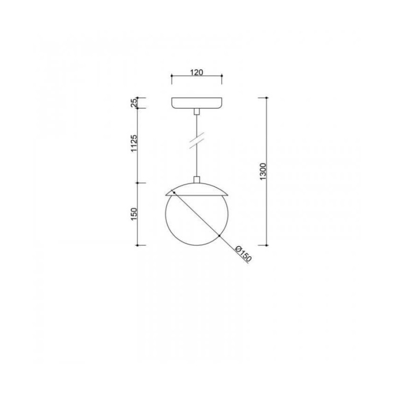 Lampa Wisząca Kuul F Czerwony KLF141P0 Ummo Lampa Wisząca Kuul F Czerwony KLF141P0 Ummo