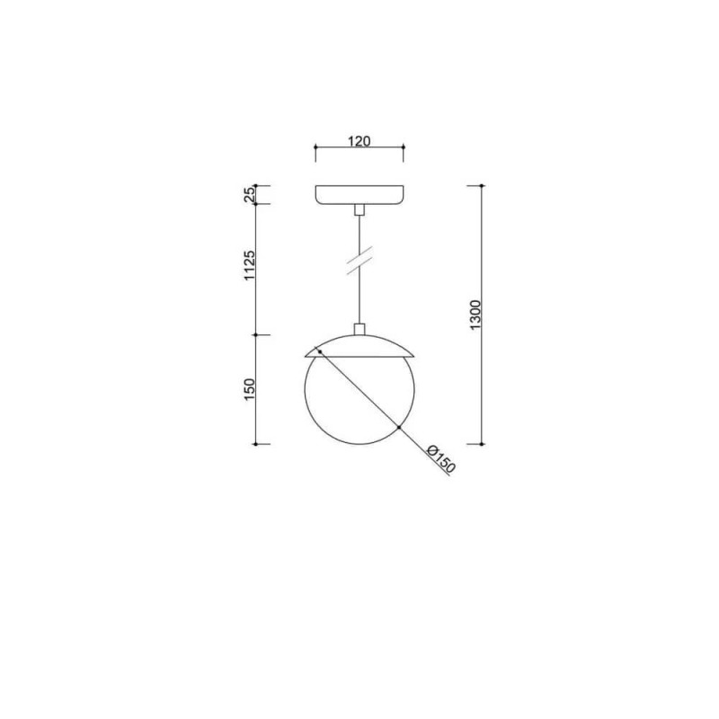 Lampa Wisząca Kuul F Czerwony KLF141P0 Ummo Lampa Wisząca Kuul F Czerwony KLF141P0 Ummo