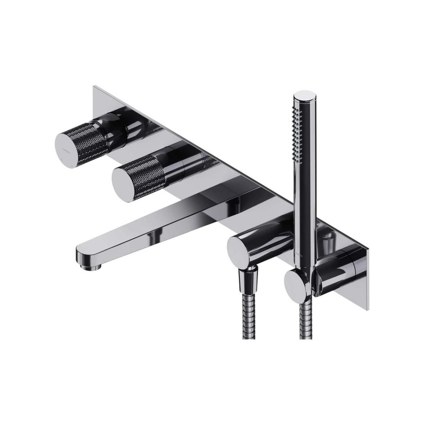 Bateria Wannowa Podtynkowa Contour Chrom CT8037/1CR Omnires Bateria Wannowa Podtynkowa Contour Chrom CT8037/1CR Omnires