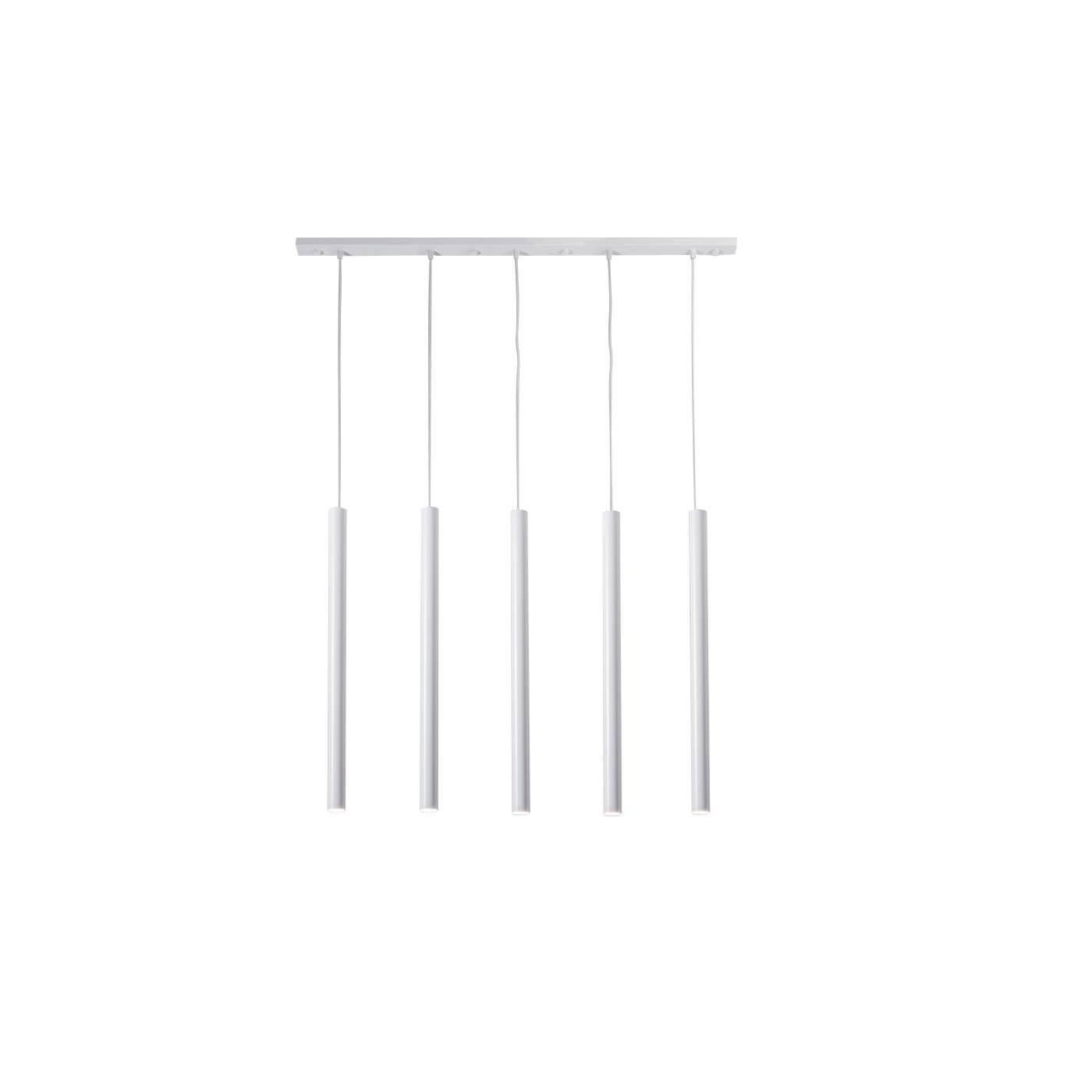 Lampa wisząca Yabu 5 - Biała 7575 Antigo Lampa wisząca Yabu 5 - Biała 7575 Antigo