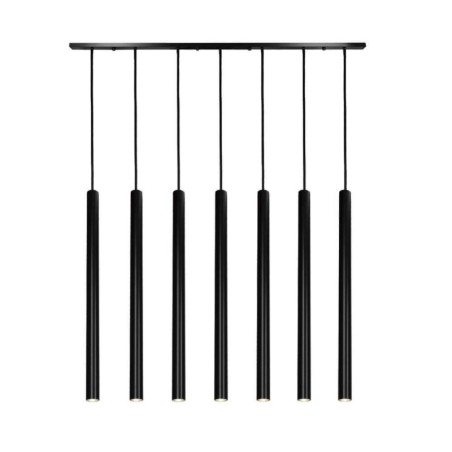 Lampa wisząca Yabu 7 - Czarna 5529 Antigo