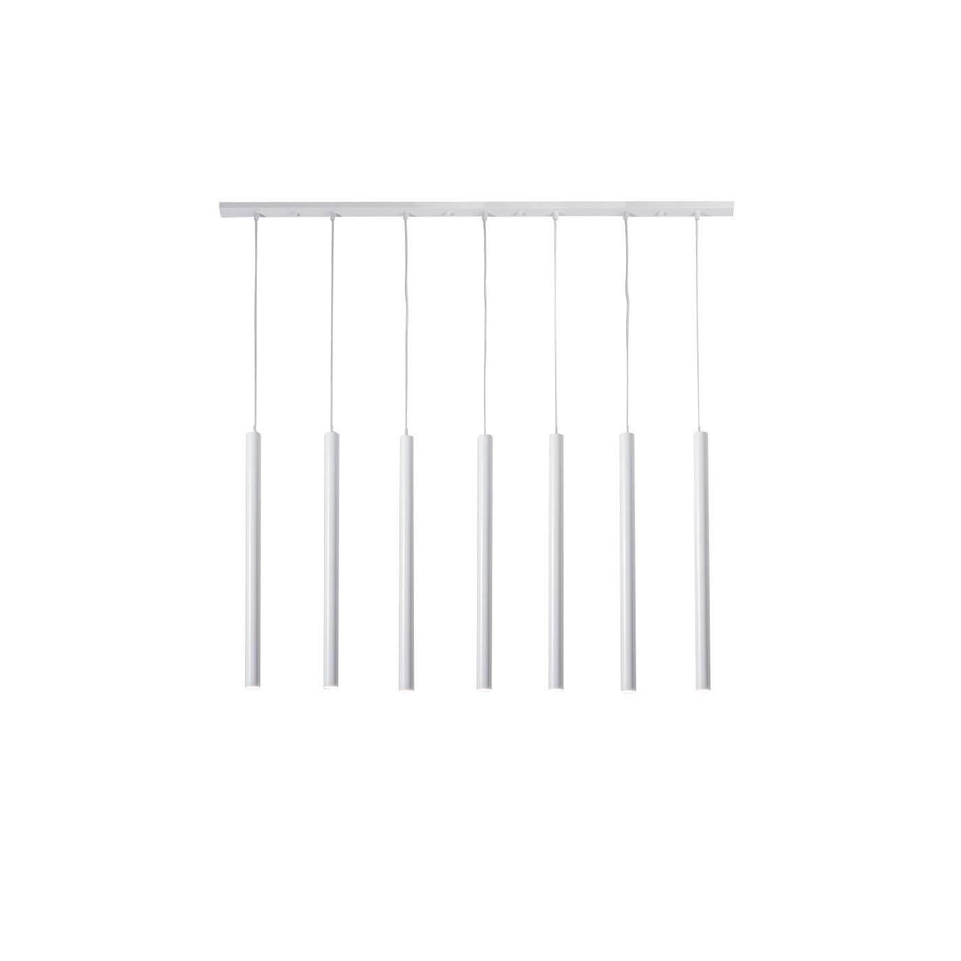 Lampa wisząca Yabu 7 - Biała 7576 Antigo Lampa wisząca Yabu 7 - Biała 7576 Antigo