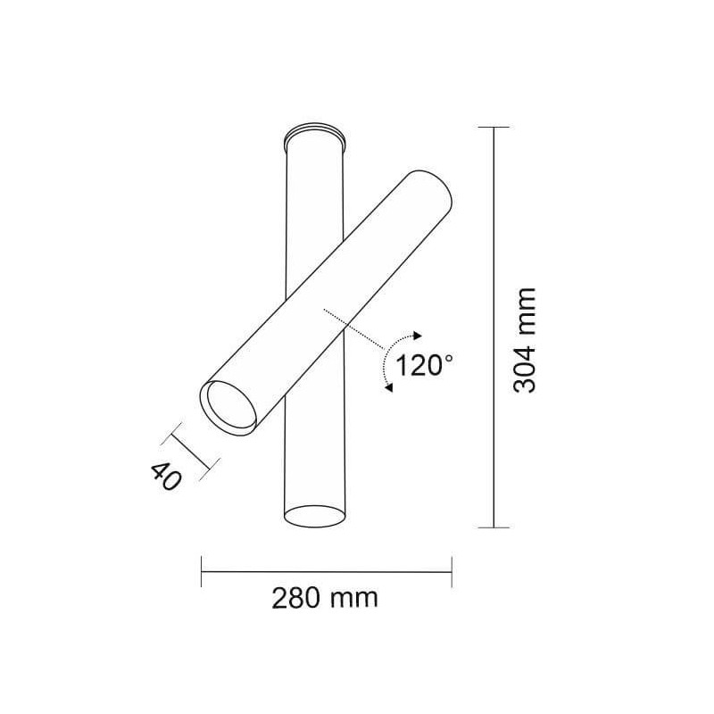 Reflektor Yabu R2 - Czarny 2243 Antigo Reflektor Yabu R2 - Czarny 2243 Antigo
