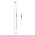 Kinkiet Yabu K1 - Czarny 4426 Antigo Kinkiet Yabu K1 - Czarny 4426 Antigo