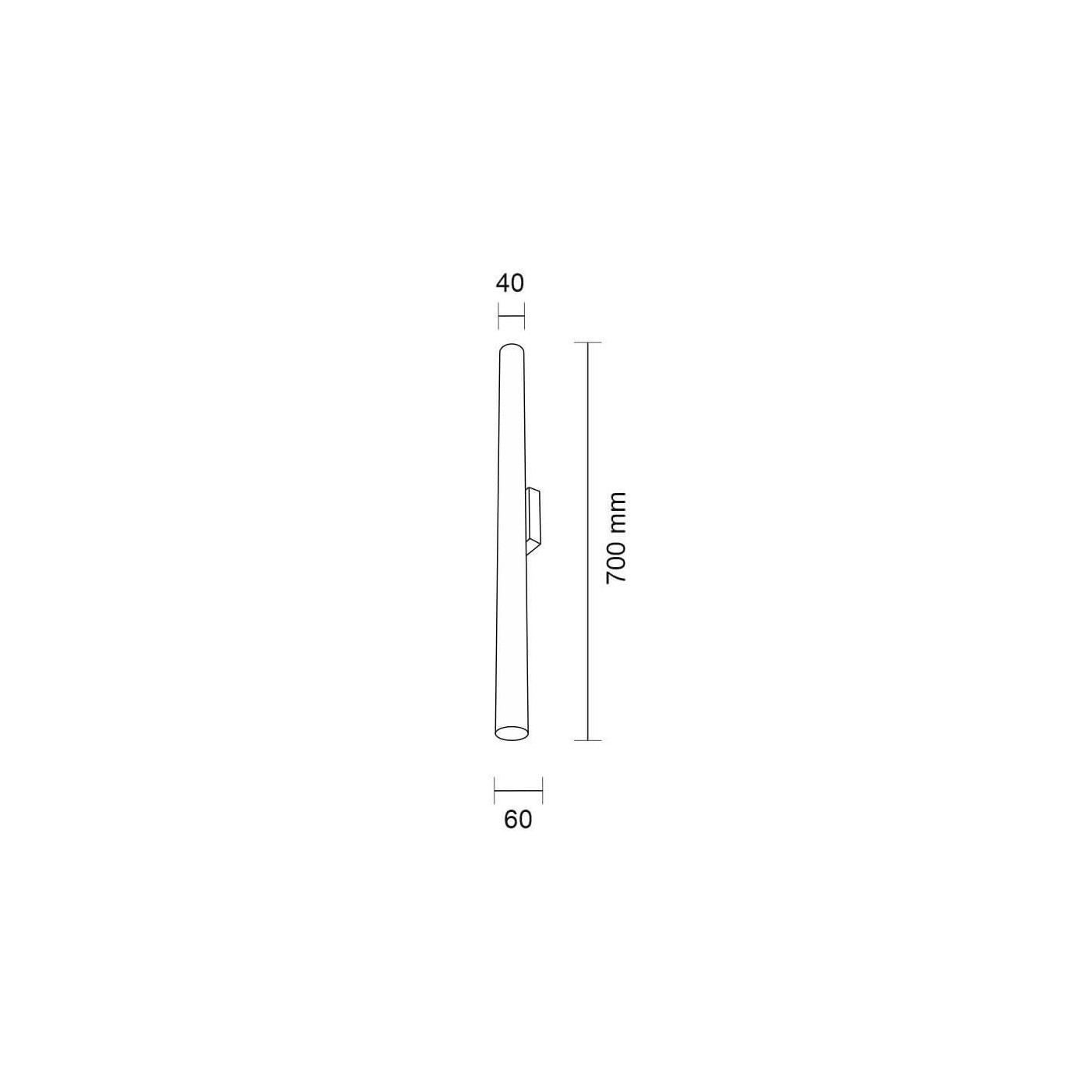 Kinkiet Yabu K1 - Czarny 4426 Antigo Kinkiet Yabu K1 - Czarny 4426 Antigo