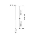 Spot Yabu T - Czarny - Szynoprzewód 3F 230V 7868 Antigo Spot Yabu T - Czarny - Szynoprzewód 3F 230V 7868 Antigo