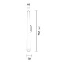 Kinkiet Yabu K1 - Czarny IP44 8075 Antigo Kinkiet Yabu K1 - Czarny IP44 8075 Antigo