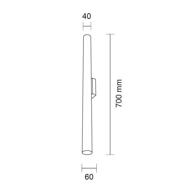 Kinkiet Yabu K1 - Czarny IP44 8075 Antigo Kinkiet Yabu K1 - Czarny IP44 8075 Antigo