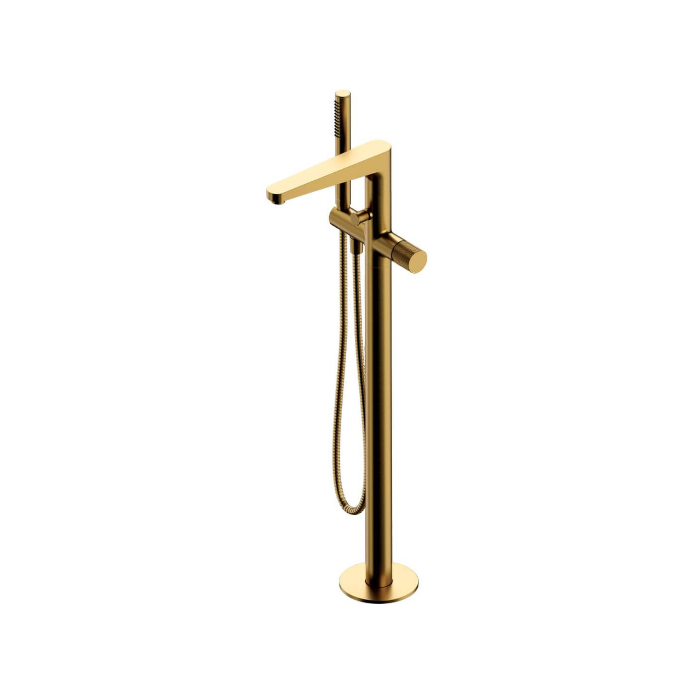 Bateria Wannowa Wolnostojąca Contour Złoty Szczotkowany CT8033GLB Omnires Bateria Wannowa Wolnostojąca Contour Złoty Szczotkowany CT8033GLB Omnires