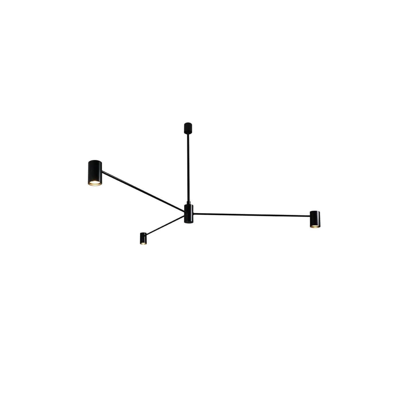 Lampa wisząca Dakata 3 - Czarna 5648 Antigo Lampa wisząca Dakata 3 - Czarna 5648 Antigo