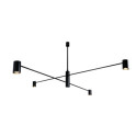 Lampa wisząca Dakata 4 - Czarna 5636 Antigo Lampa wisząca Dakata 4 - Czarna 5636 Antigo