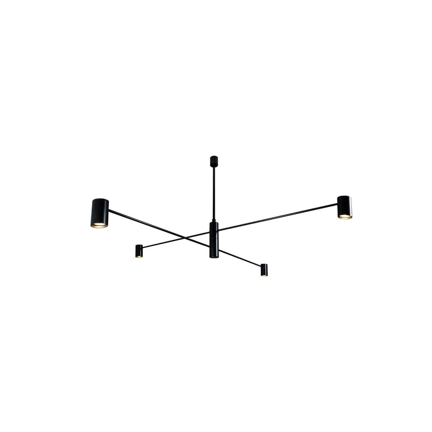 Lampa wisząca Dakata 4 - Czarna 5636 Antigo Lampa wisząca Dakata 4 - Czarna 5636 Antigo