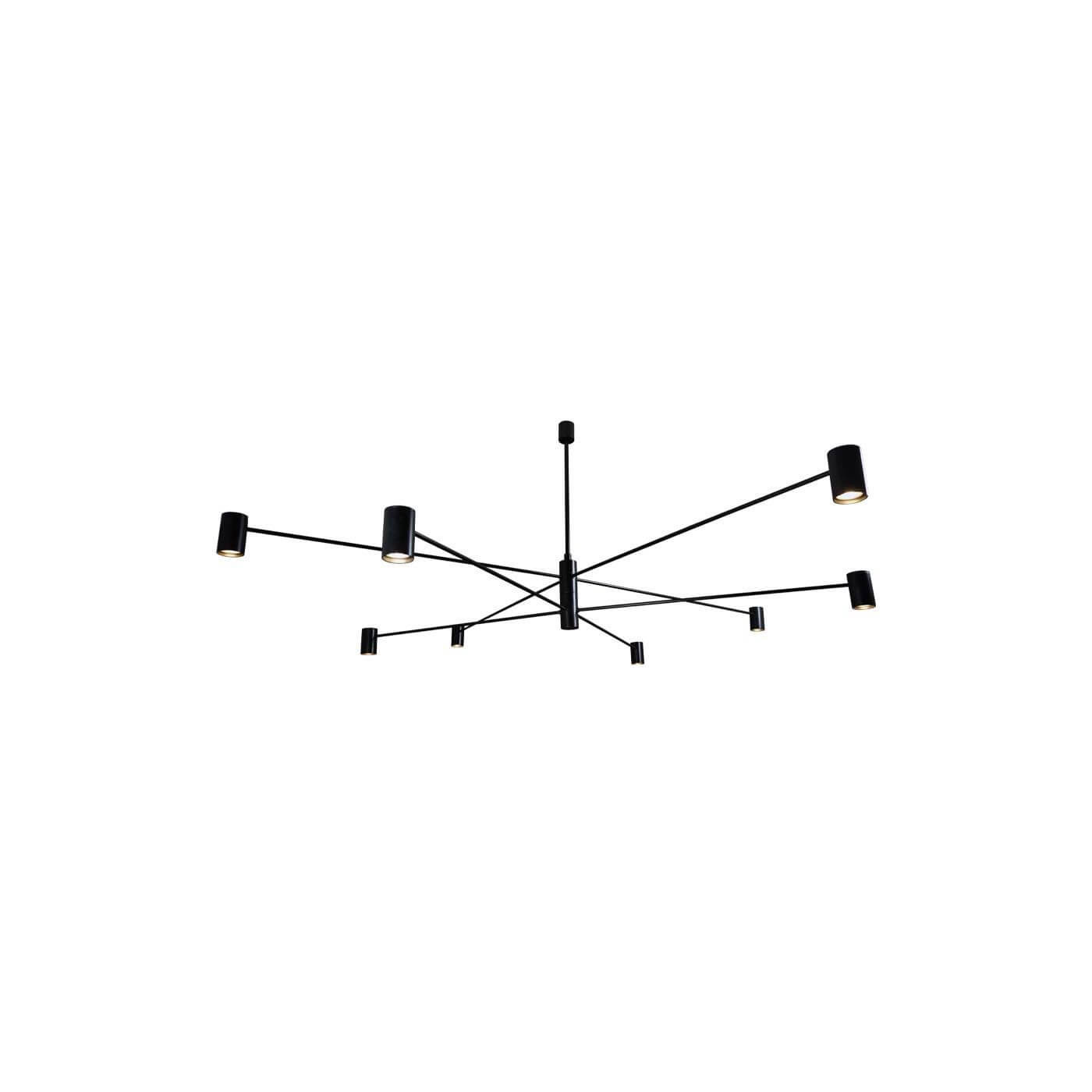 Lampa wisząca Dakata 8 - Czarna 5640 Antigo Lampa wisząca Dakata 8 - Czarna 5640 Antigo
