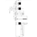 Bateria Wannowa 4-Otworowa Contour Złoty Szczotkowany CT8032GLB Omnires Bateria Wannowa 4-Otworowa Contour Złoty Szczotkowany CT8032GLB Omnires
