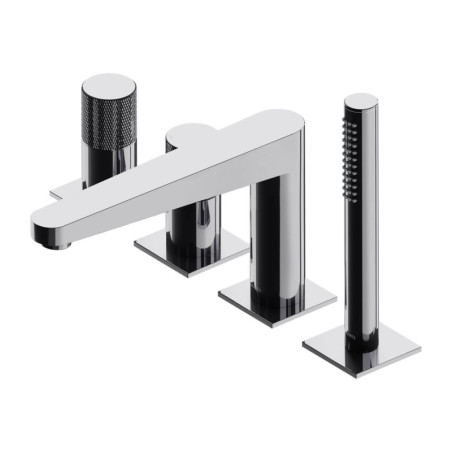 Bateria Wannowa 4-Otworowa Contour Chrom CT8032CR Omnires