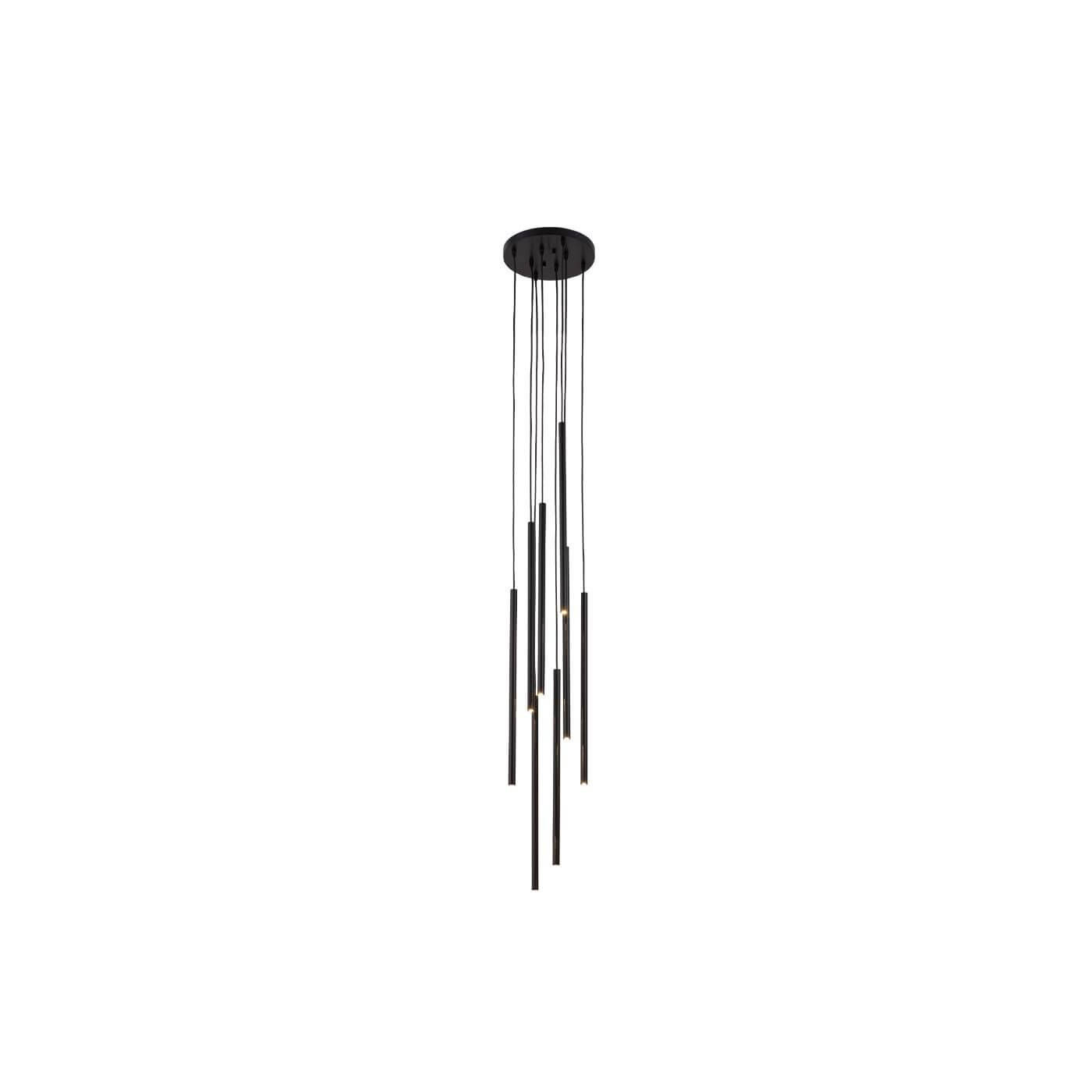 Lampa wisząca Kosame 8 - Czarna 7856 Antigo Lampa wisząca Kosame 8 - Czarna 7856 Antigo
