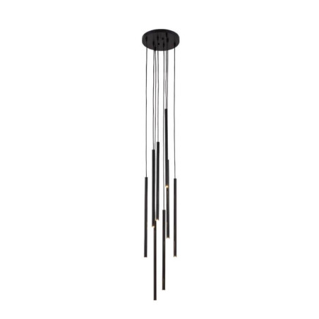Lampa wisząca Kosame 8 - Czarna 7856 Antigo