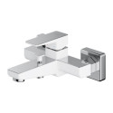Bateria Wannowa Parma Chrom/Biały PM7430CRB Omnires Bateria Wannowa Parma Chrom/Biały PM7430CRB Omnires