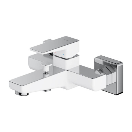 Bateria Wannowa Parma Chrom/Biały PM7430CRB Omnires