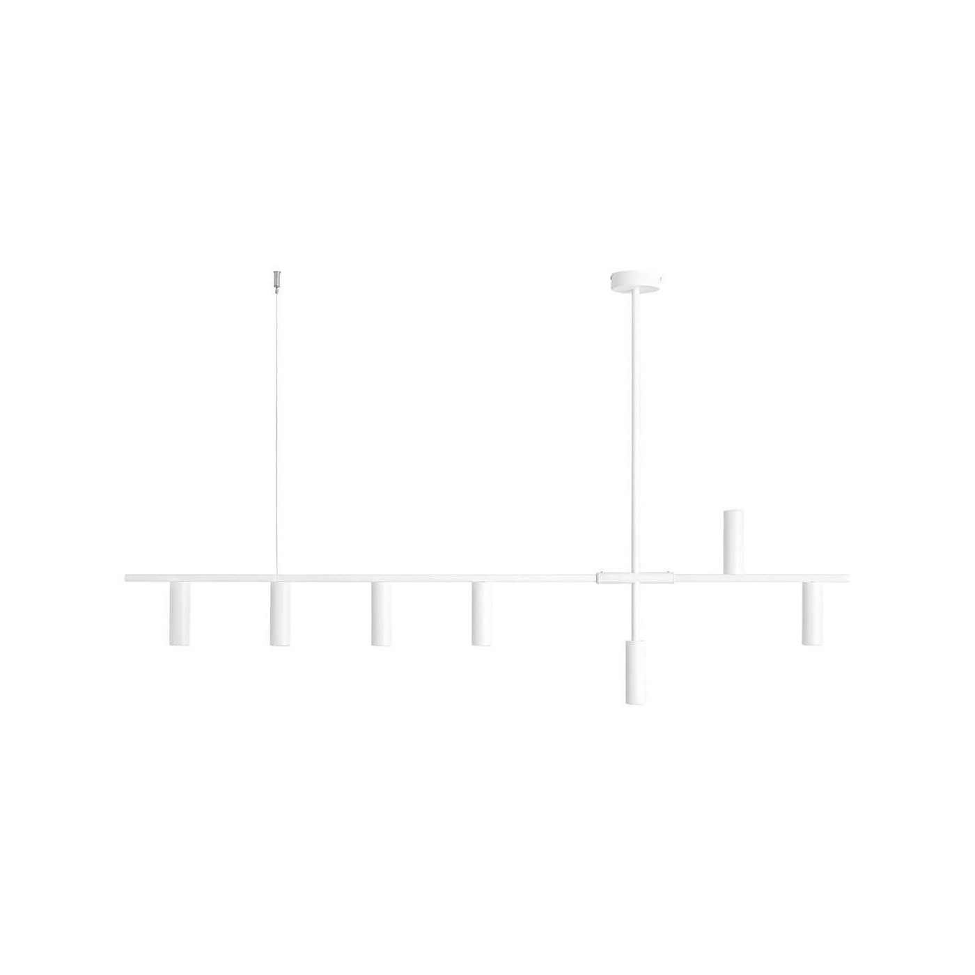 Lampa Wisząca Trevo 7 All White 1104T Aldex Lampa Wisząca Trevo 7 All White 1104T Aldex