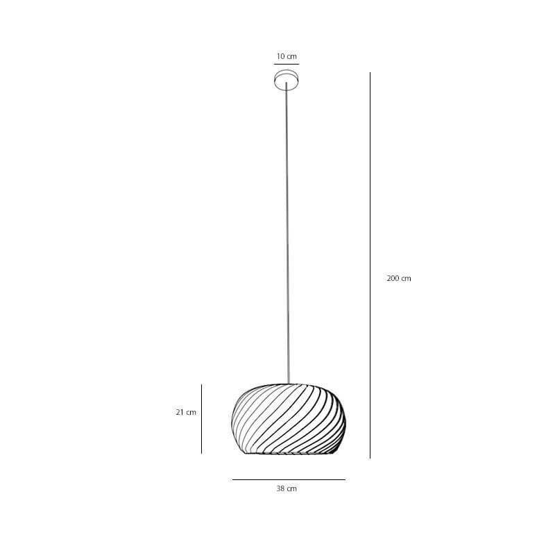 Lampa Wisząca Dark S Natural 1110G_S Aldex Lampa Wisząca Dark S Natural 1110G_S Aldex