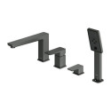 Bateria Wannowa 4-Otworowa Parma Grafit PM7432GR Omnires Bateria Wannowa 4-Otworowa Parma Grafit PM7432GR Omnires