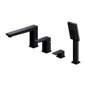 Bateria Wannowa 4-Otworowa Parma Czarny PM7432BL Omnires Bateria Wannowa 4-Otworowa Parma Czarny PM7432BL Omnires