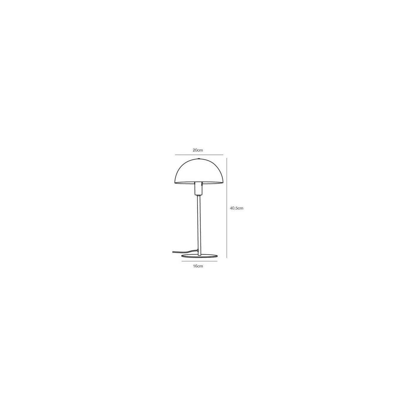 Lampa Stołowa Ellen Biały 48555001 Nordlux Lampa Stołowa Ellen Biały 48555001 Nordlux