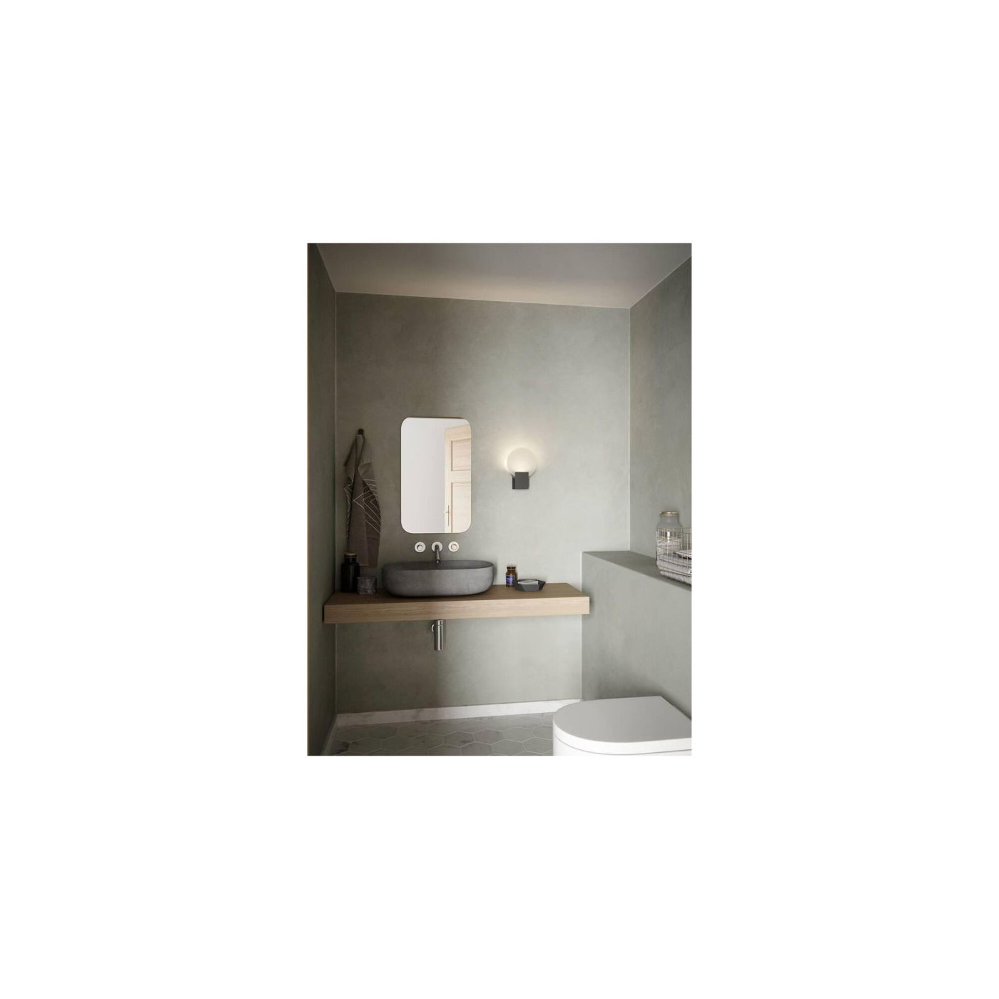 kinkiet Hester IP44 Czarny 2015391003 Nordlux kinkiet Hester IP44 Czarny 2015391003 Nordlux