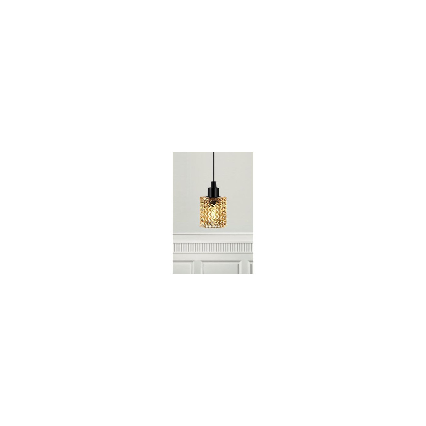 Lampa Wisząca Szklana Hollywood Bursztynowy Klosz 46483027 Nordlux Lampa Wisząca Szklana Hollywood Bursztynowy Klosz 46483027 Nordlux