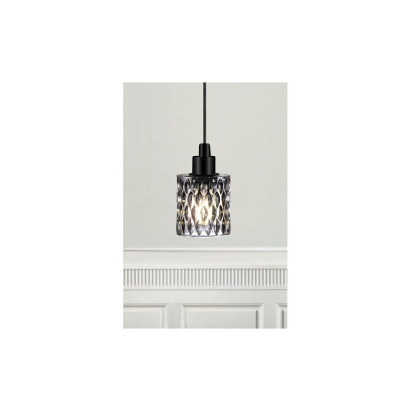 Lampa Wisząca Szklana Hollywood Przydymione Szkło 46483047 Nordlux Lampa Wisząca Szklana Hollywood Przydymione Szkło 46483047 Nordlux