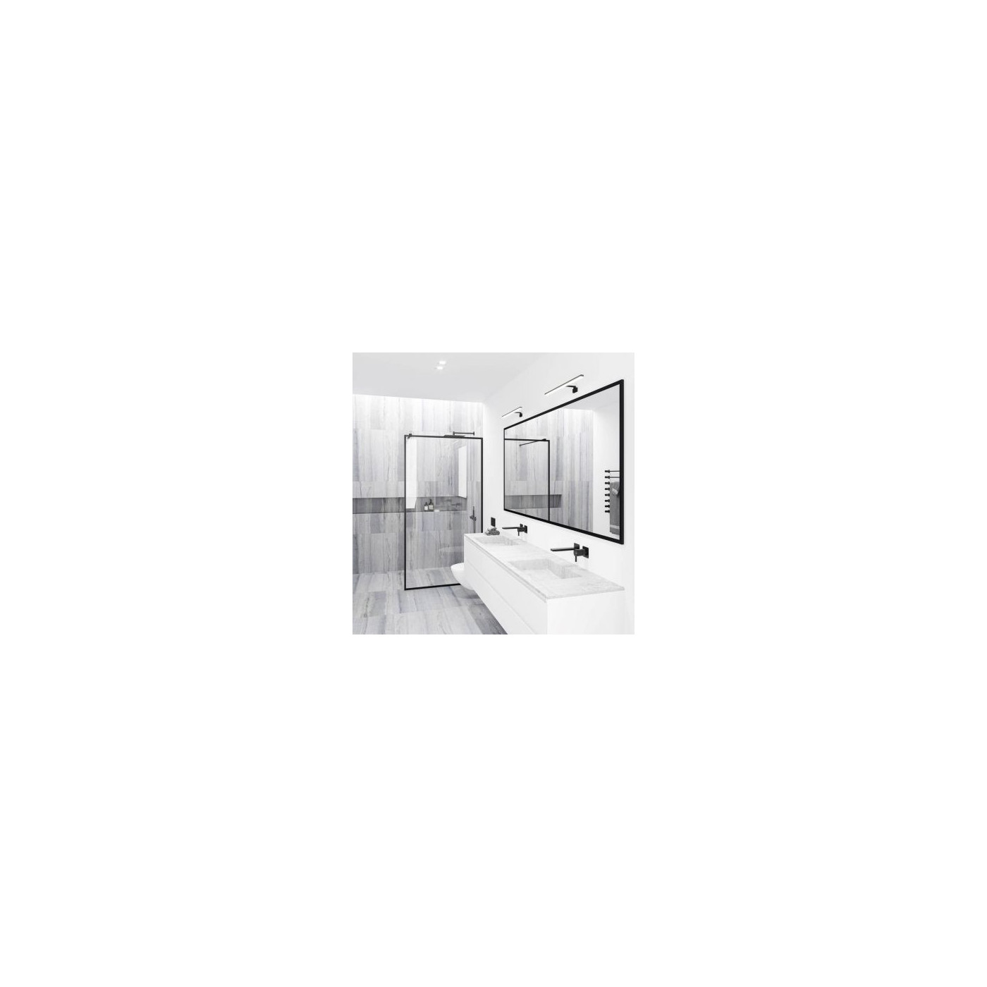 Kinkiet Łazienkowy Marlee Czarny IP44 2110701003 Nordlux Kinkiet Łazienkowy Marlee Czarny IP44 2110701003 Nordlux