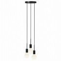 Potrójna Lampa Wisząca Paco Czarna 2112063003 Nordlux Potrójna Lampa Wisząca Paco Czarna 2112063003 Nordlux