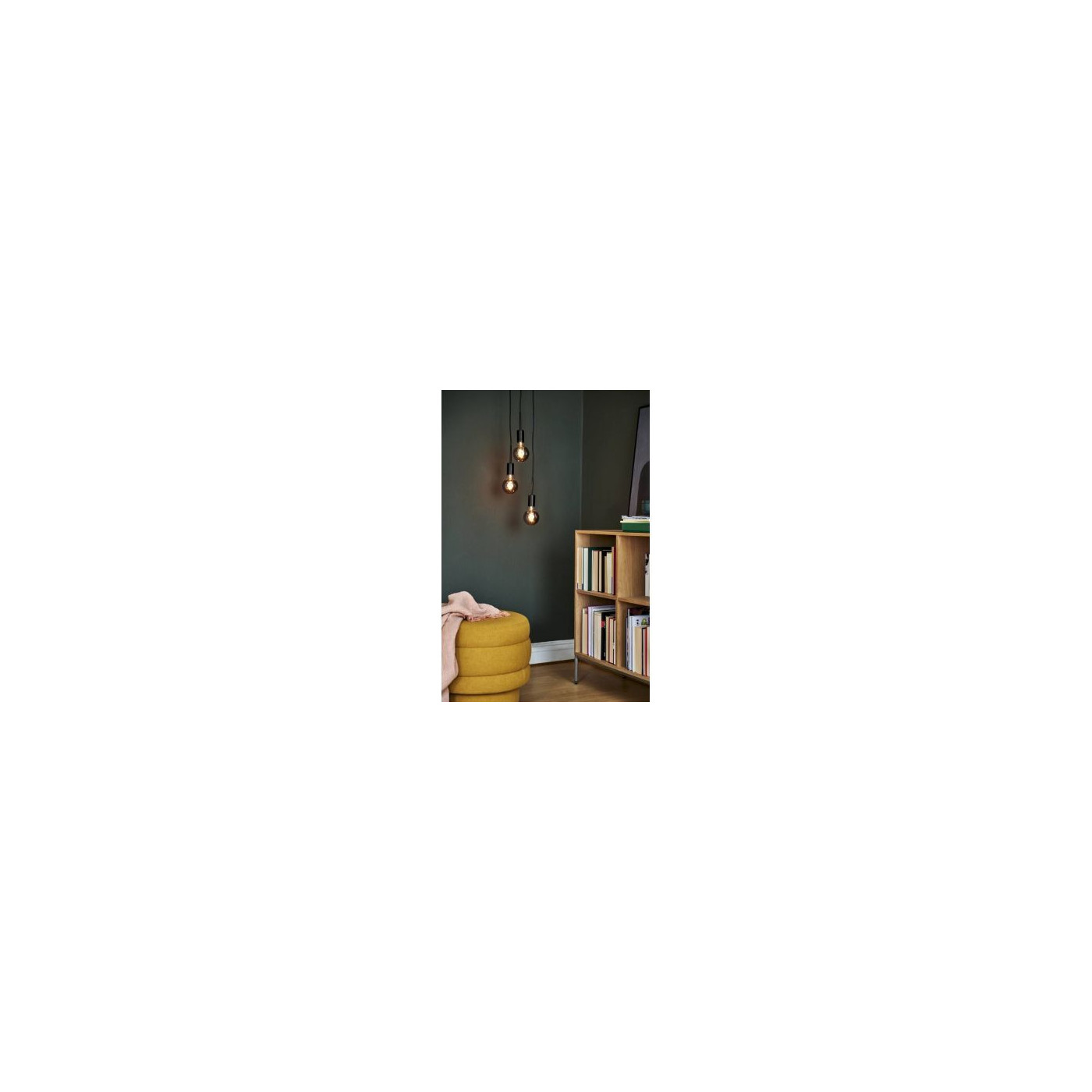 Potrójna Lampa Wisząca Paco Czarna 2112063003 Nordlux Potrójna Lampa Wisząca Paco Czarna 2112063003 Nordlux