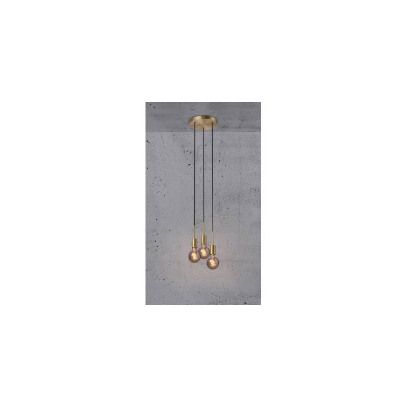 Potrójna Lampa Wisząca Paco Mosiądz 2112063035 Nordlux Potrójna Lampa Wisząca Paco Mosiądz 2112063035 Nordlux