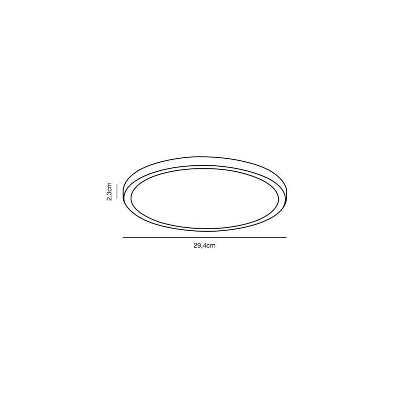 Lampa Sufitowa Oja 29 Biała 2015016101 Nordlux Lampa Sufitowa Oja 29 Biała 2015016101 Nordlux