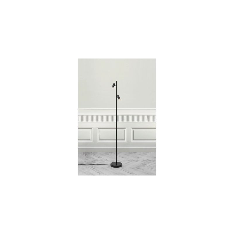 Lampa Podłogowa LED Omari Czarna 2112254003 Nordlux Lampa Podłogowa LED Omari Czarna 2112254003 Nordlux