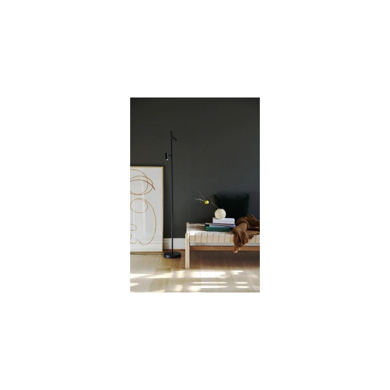 Lampa Podłogowa LED Omari Czarna 2112254003 Nordlux Lampa Podłogowa LED Omari Czarna 2112254003 Nordlux