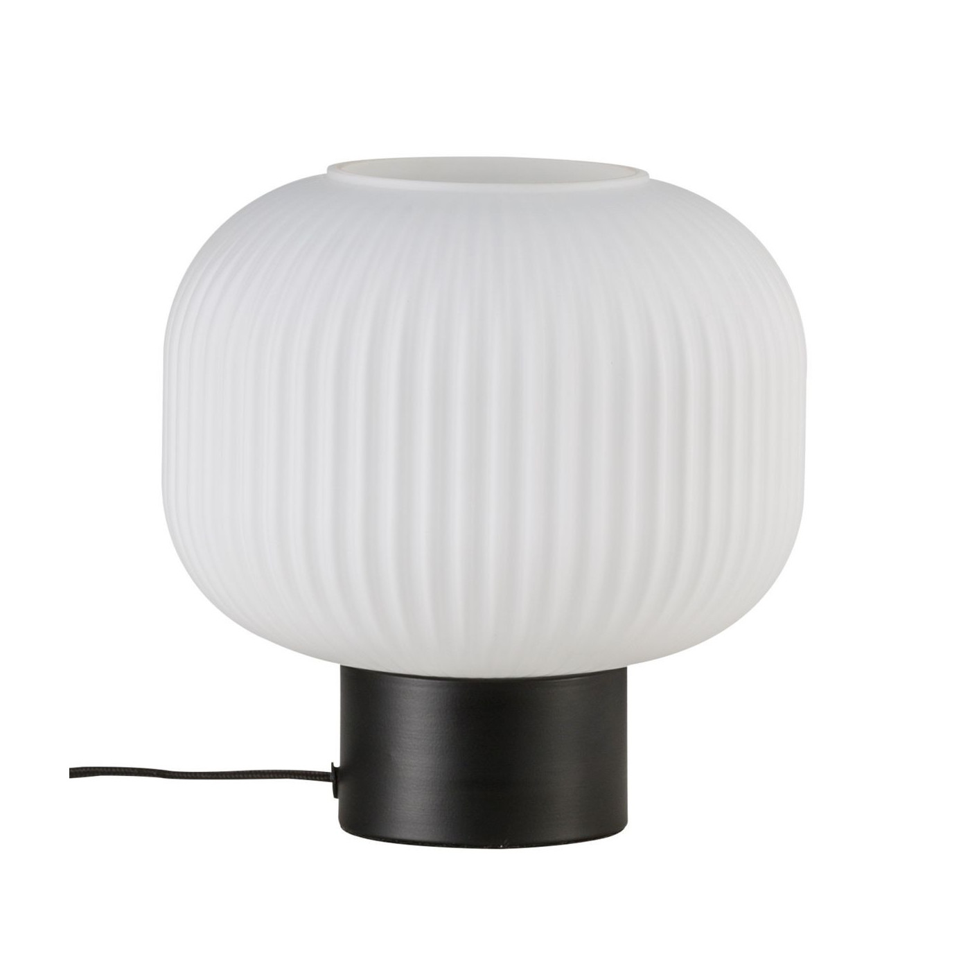 Lampa Stołowa Szklana Milford Czarna 48965001 Nordlux Lampa Stołowa Szklana Milford Czarna 48965001 Nordlux