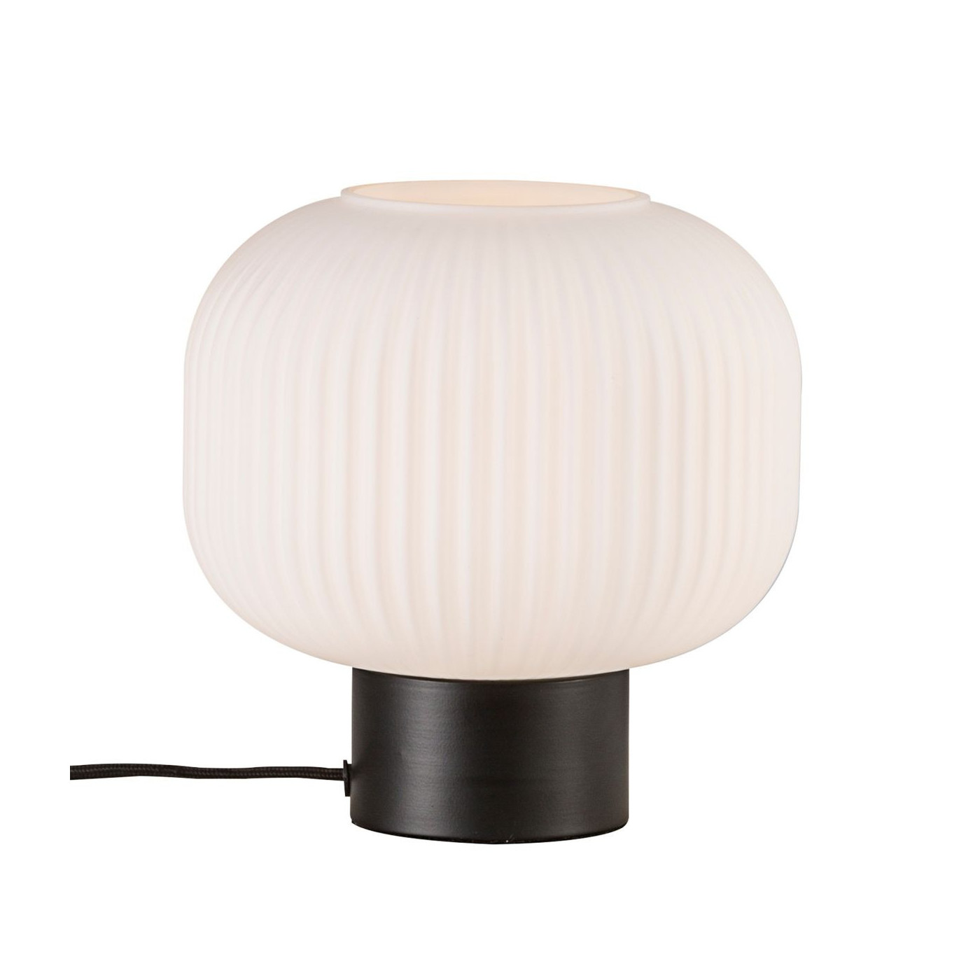 Lampa Stołowa Szklana Milford Czarna 48965001 Nordlux Lampa Stołowa Szklana Milford Czarna 48965001 Nordlux