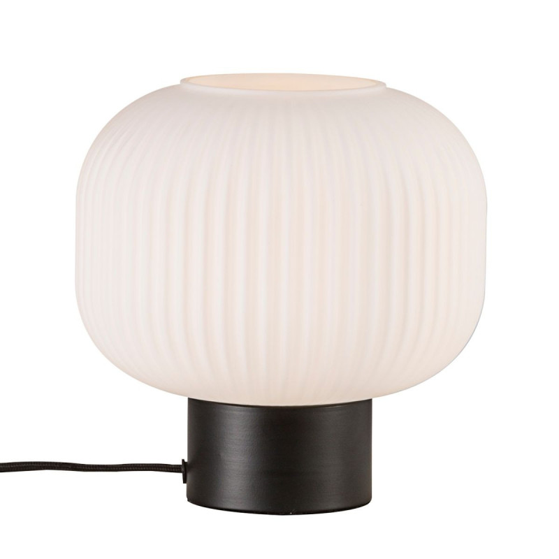 Lampa Stołowa Szklana Milford Czarna 48965001 Nordlux Lampa Stołowa Szklana Milford Czarna 48965001 Nordlux