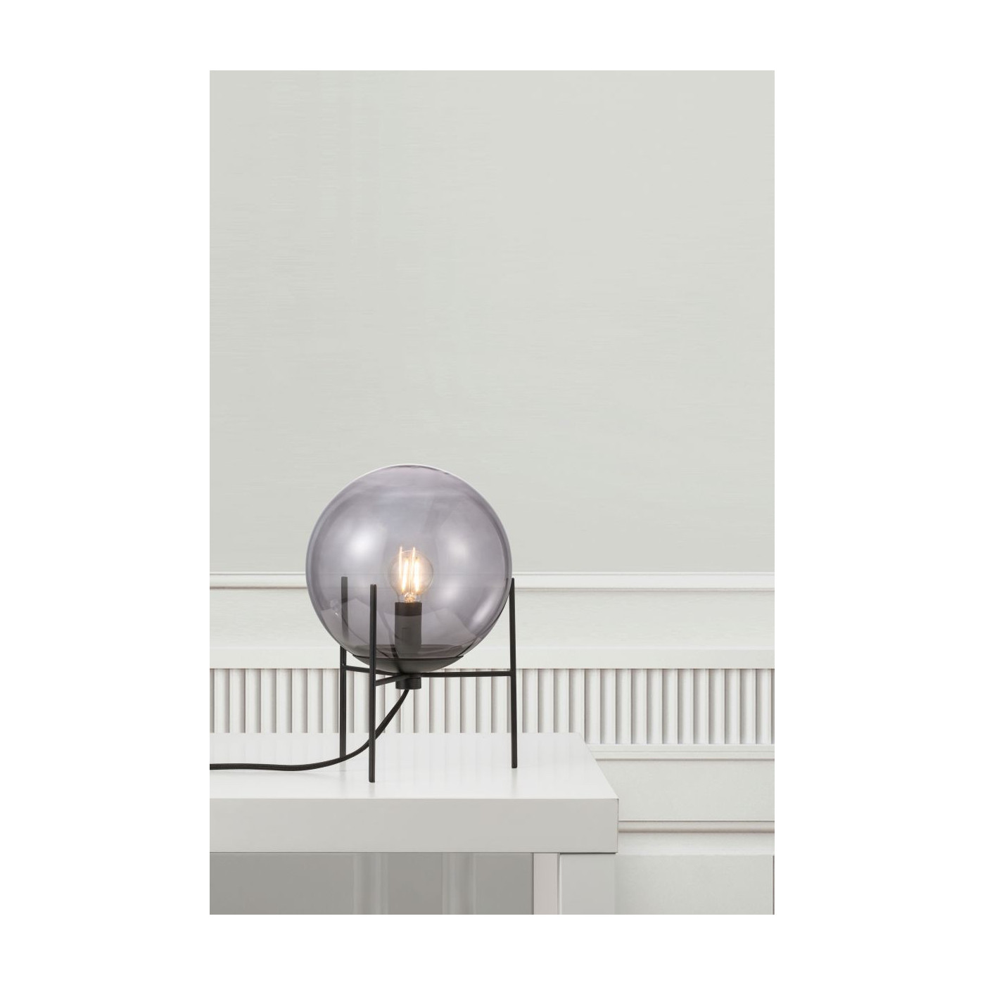 Lampa Stołowa Alton Przydymione Szkło 47645047 Nordlux Lampa Stołowa Alton Przydymione Szkło 47645047 Nordlux