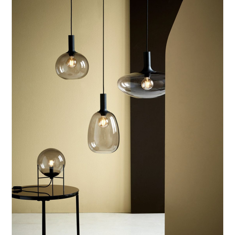 Lampa Stołowa Alton Przydymione Szkło 47645047 Nordlux Lampa Stołowa Alton Przydymione Szkło 47645047 Nordlux